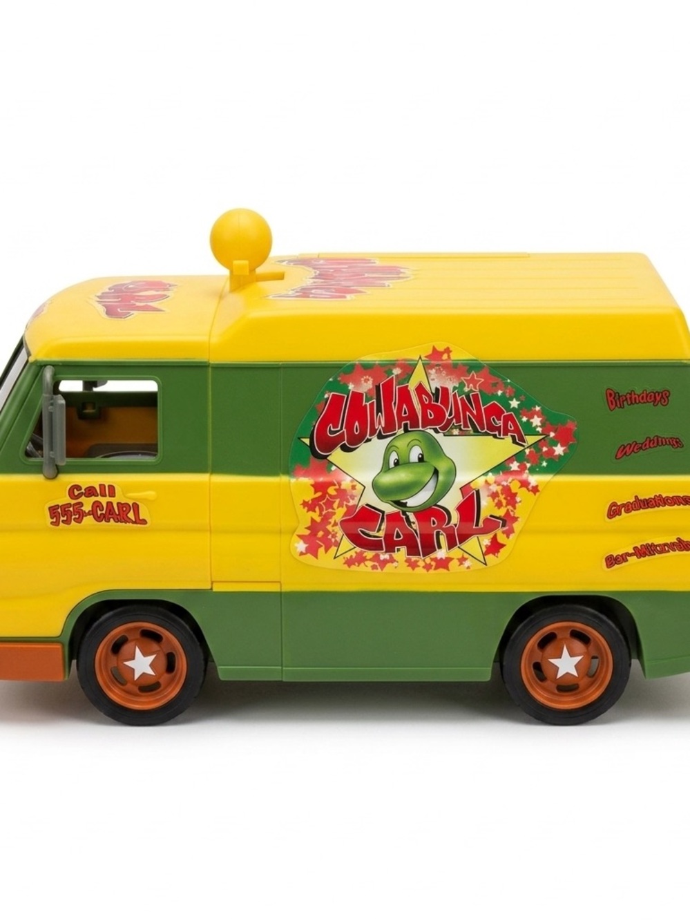 Vintage 2006 TMNT Cowabunga Carl Pizza Party Van - Playmates Toys